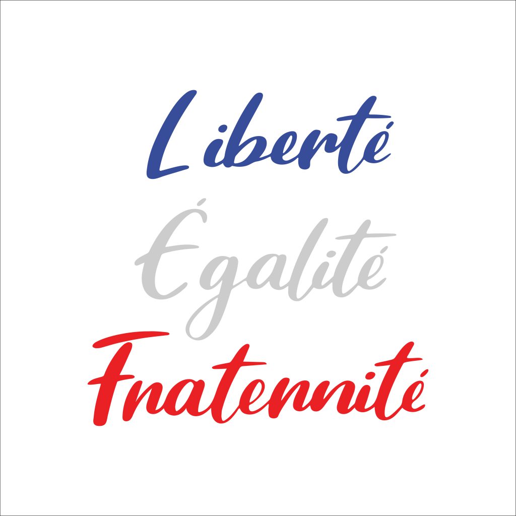 Devise française liberté égalité fraternité